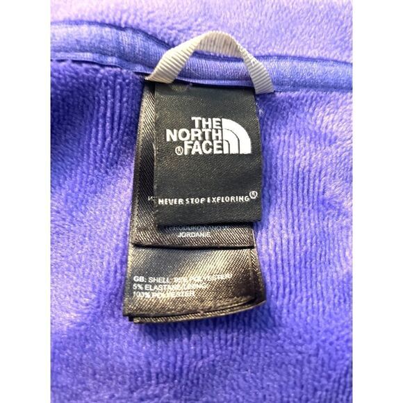 The North Face Women Agave Purple Full Zip Fleece Lined Jacket Size S/P - Picture 10 of 10